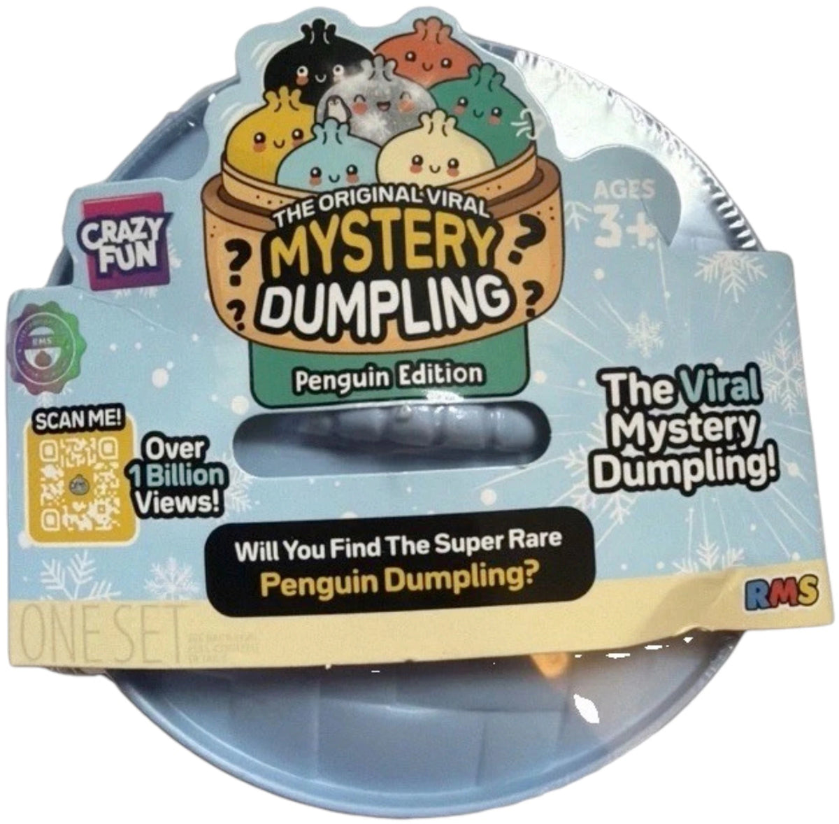 Squishy Bun The Original Viral Mystery Dumpling - Penguin Edition Blind Box