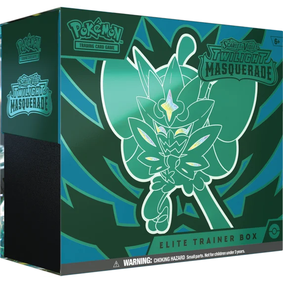 Pokémon TCG: Mega Evolution - Twilight Masquerade Elite Trainer Box