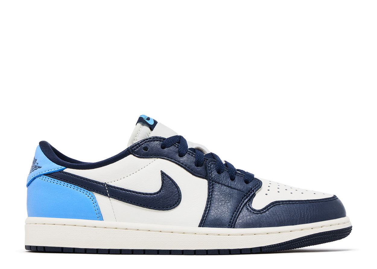 Air Jordan 1 Retro Low OG Obsidian UNC