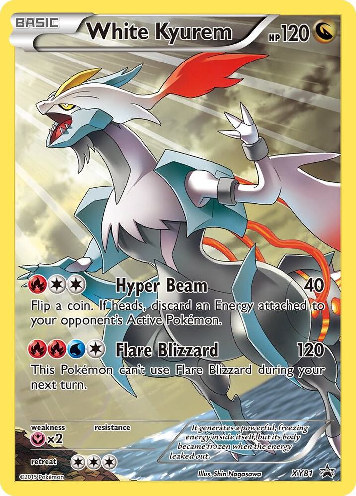 White Kyurem (Full Art Promo) - XY81 - XY Promos (PR)