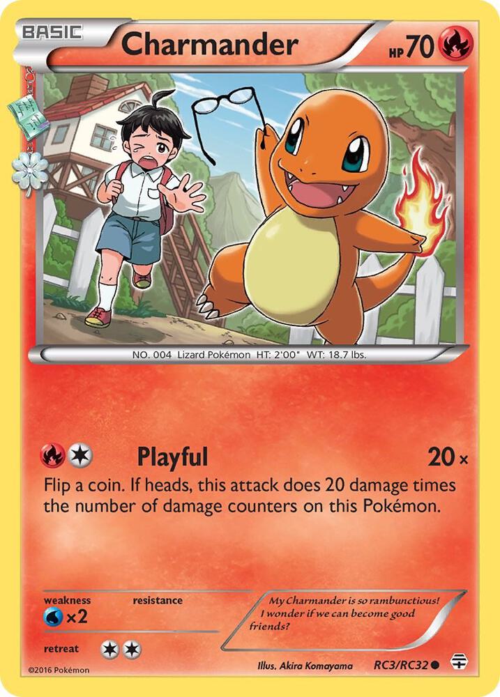 Charmander - RC3/RC32 - Generations: Radiant Collection (GEN)