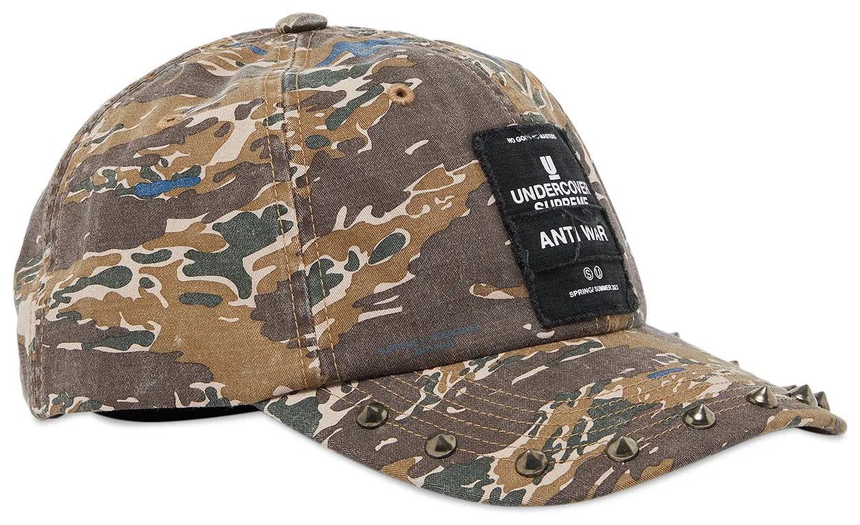 Supreme x UNDERCOVER Studded 6-Panel Brown Camo