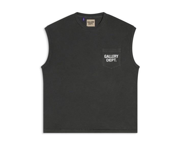 Gallery Dept Augi Sleeveless Tee Vintage Black