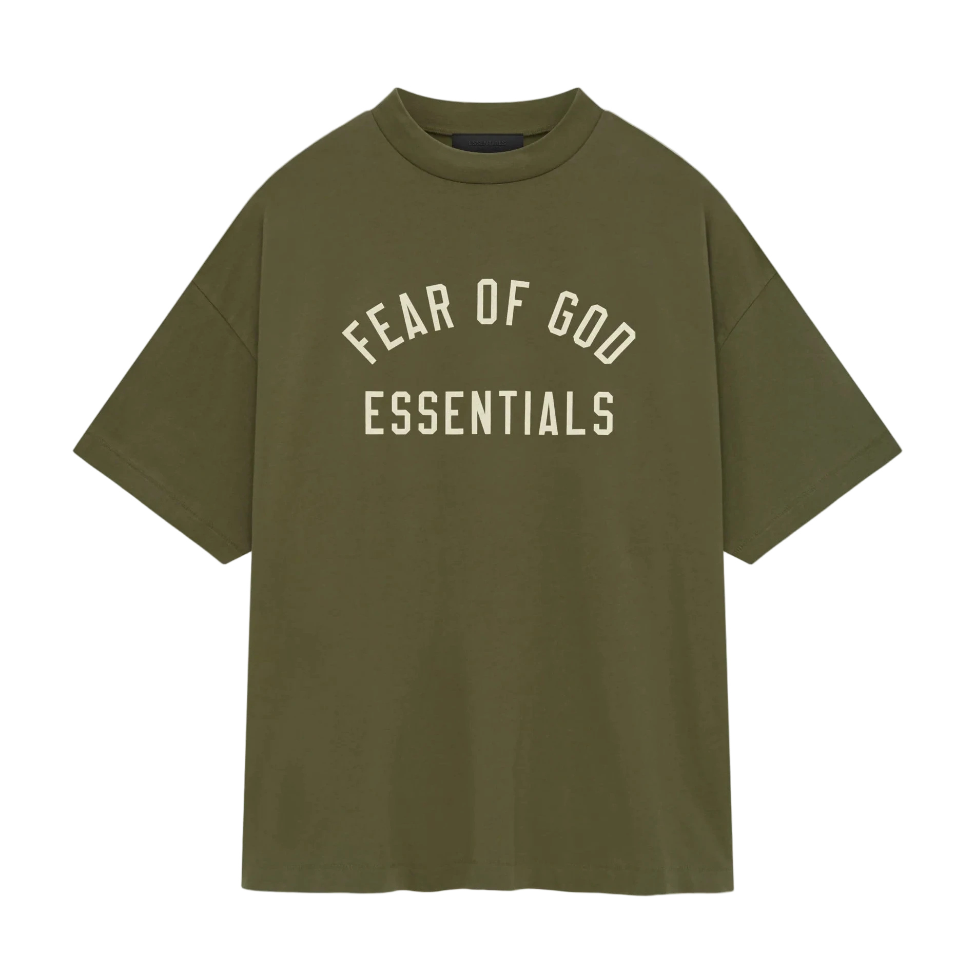Fear of God Essentials Jersey Tee Military