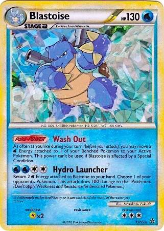 Blastoise - 13/95 (Cracked Ice Holo) - Miscellaneous Cards & Products (MCAP)