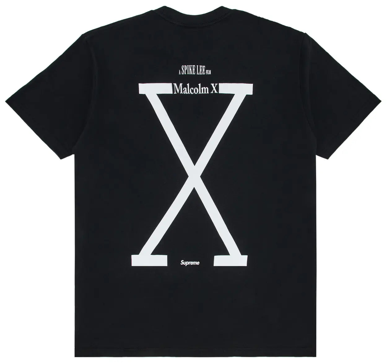 Supreme x 40 Acres Malcolm X Tee Black