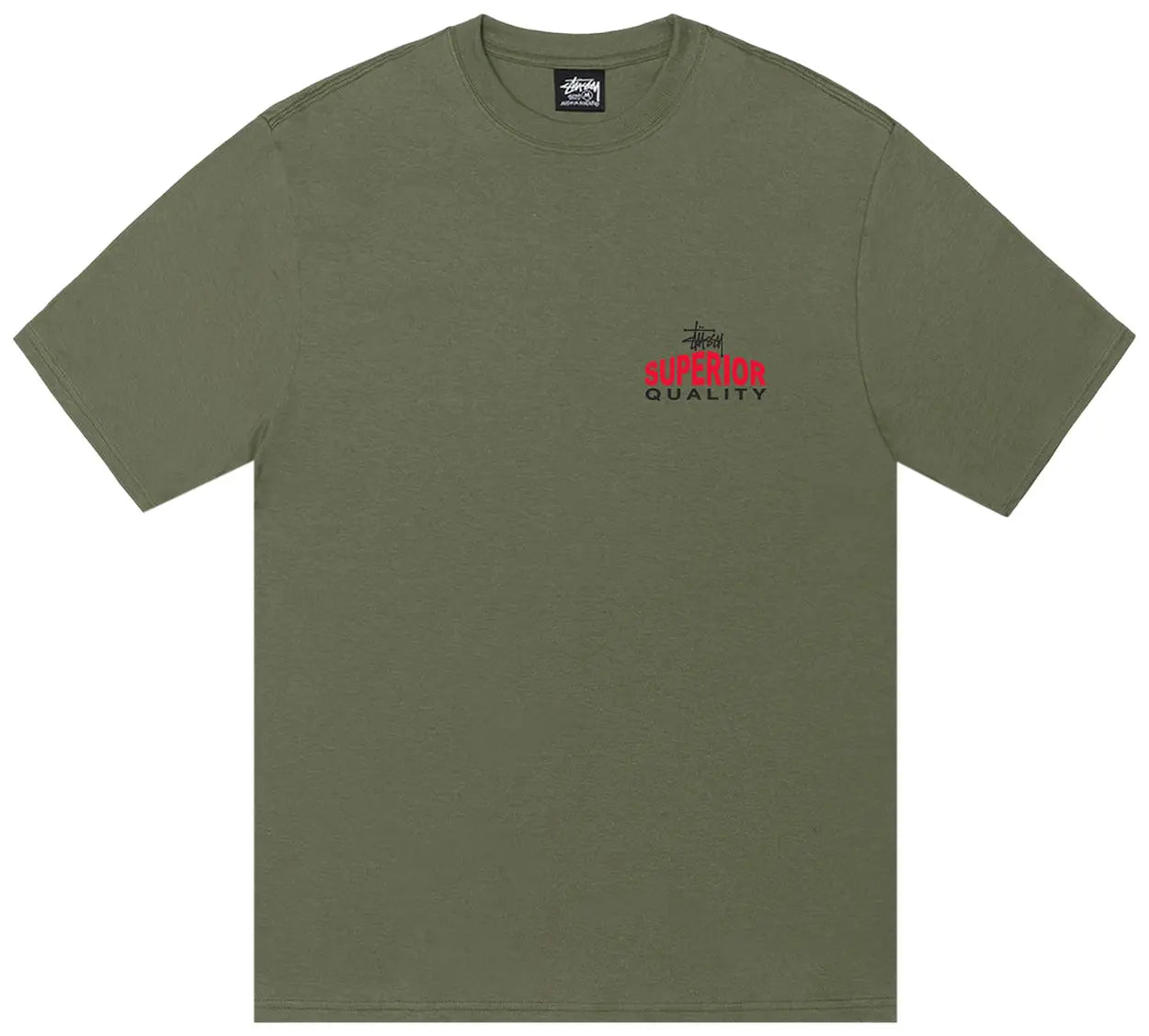 Stussy Superior Quality Tee Olive