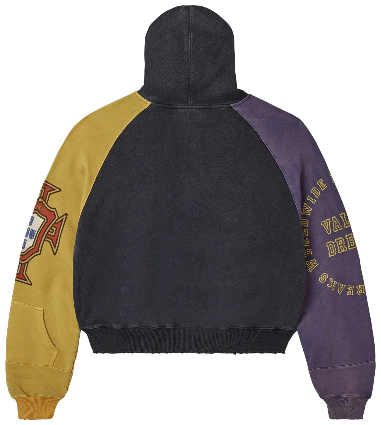Vale Forever Crest Zip Up Purple/Black/Yellow