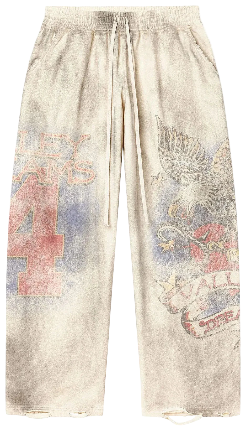 Vale Forever Nostalgia Sweats Tattered/Cream