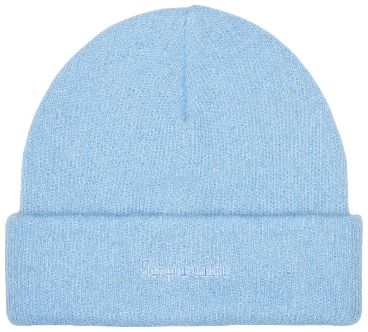 Supreme Mohair Beanie Blue
