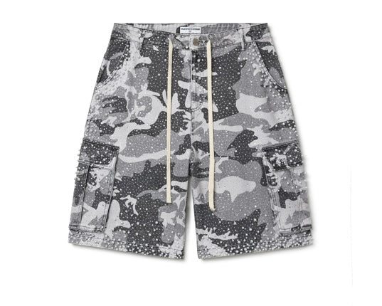 Vale Lives Winter Soulja Camo Jorts