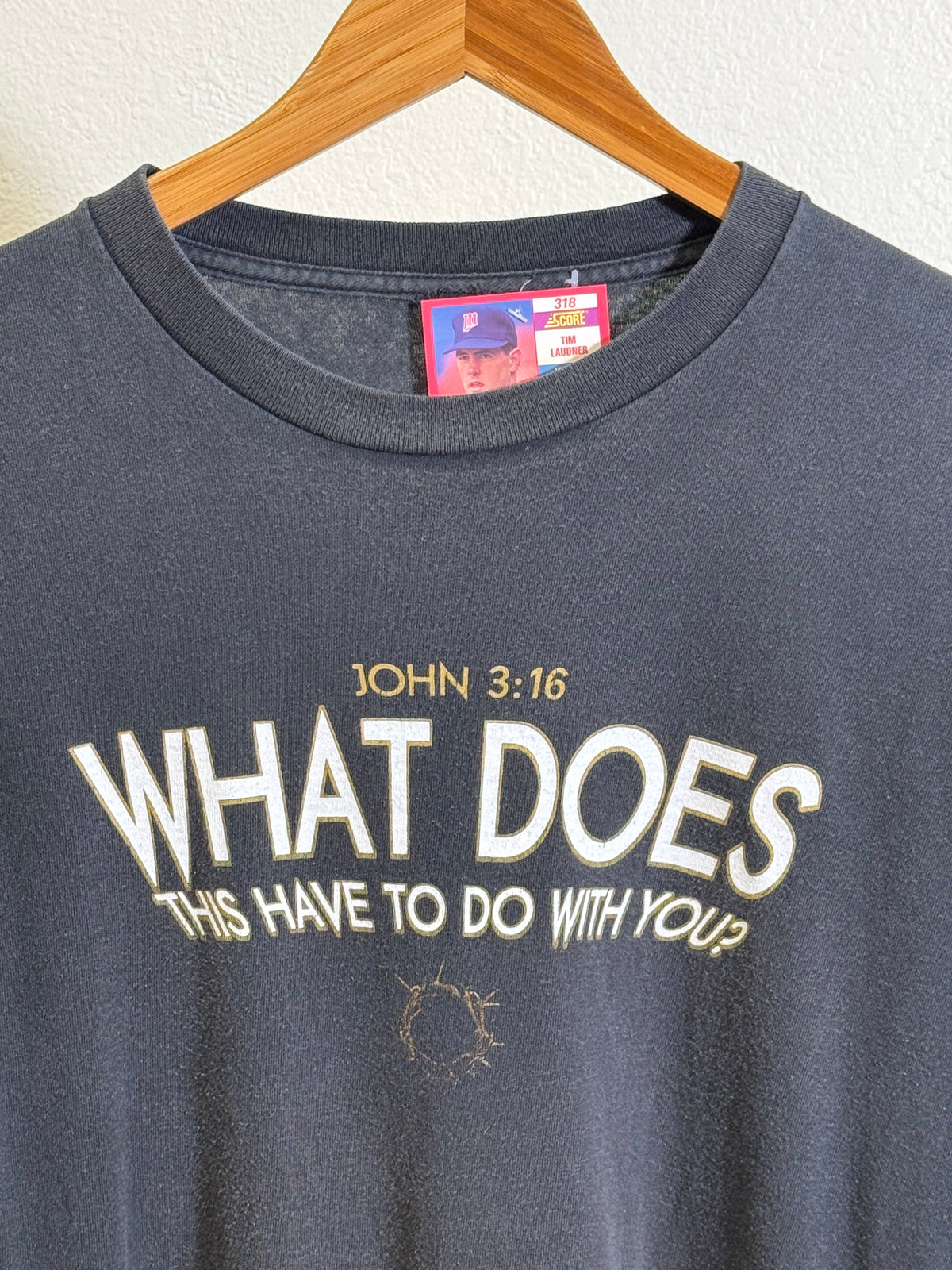 Vintage What Does Jesus Tee