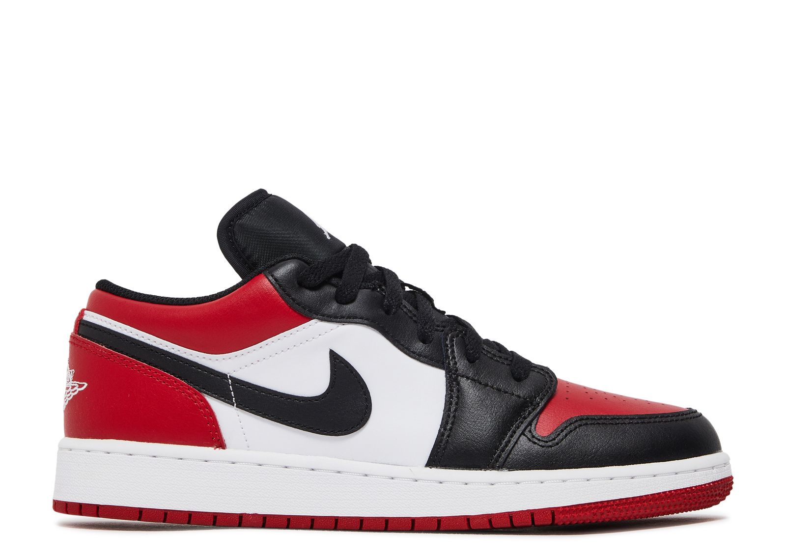 Jordan 1 Low GS Bred Toe