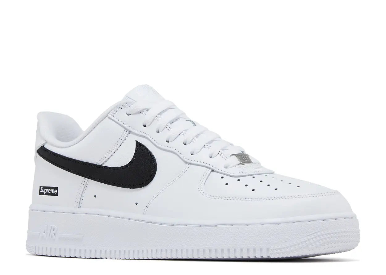 Supreme x Air Force 1 Low Box Logo - White Black