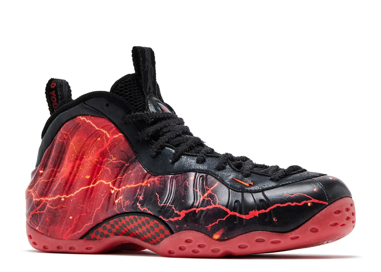 Stranger Things X Nike Air Foamposite One Premium QS Black Bright Crimson