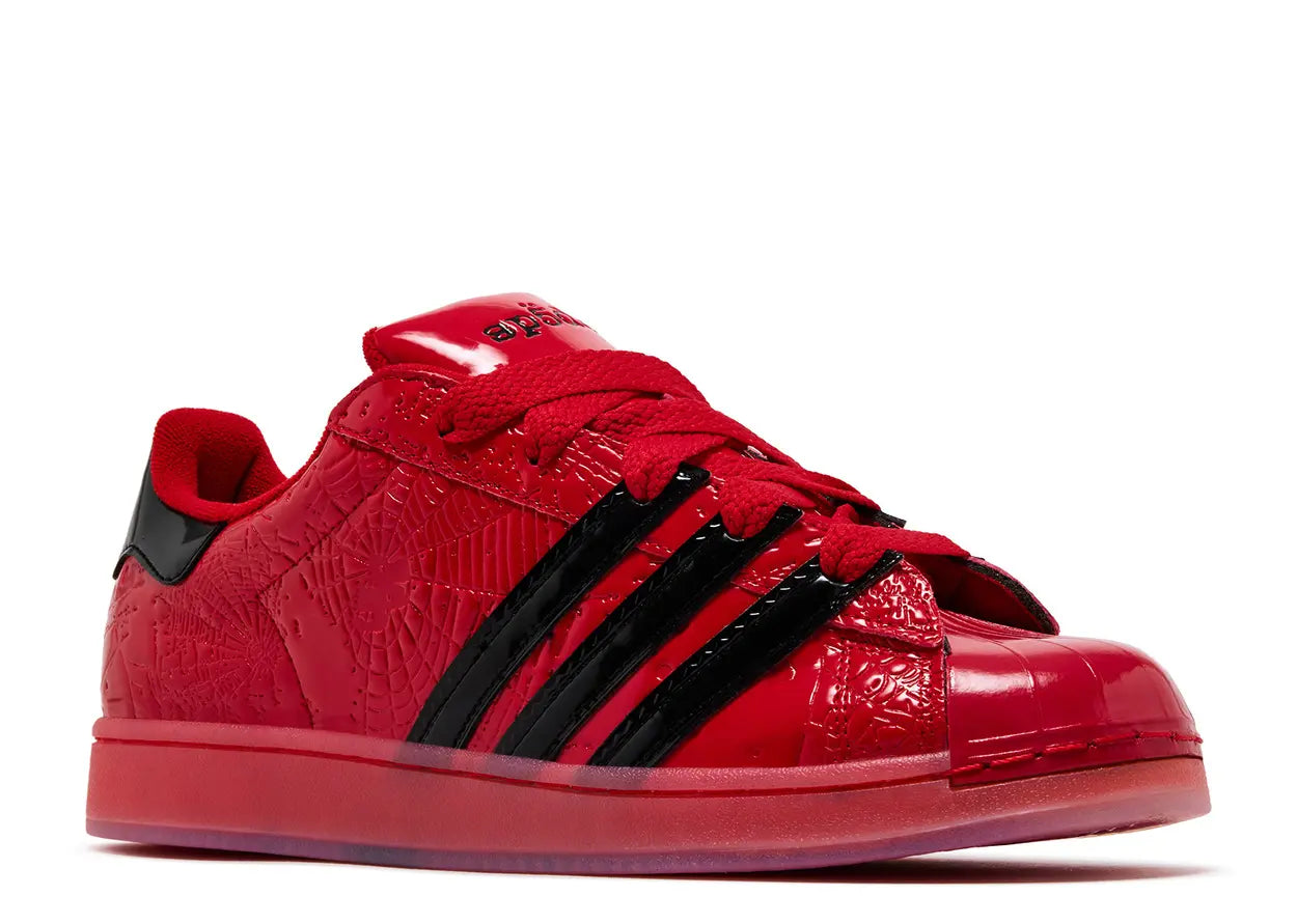 Sp5Der X Adidas Superstar Black Silver Metallic