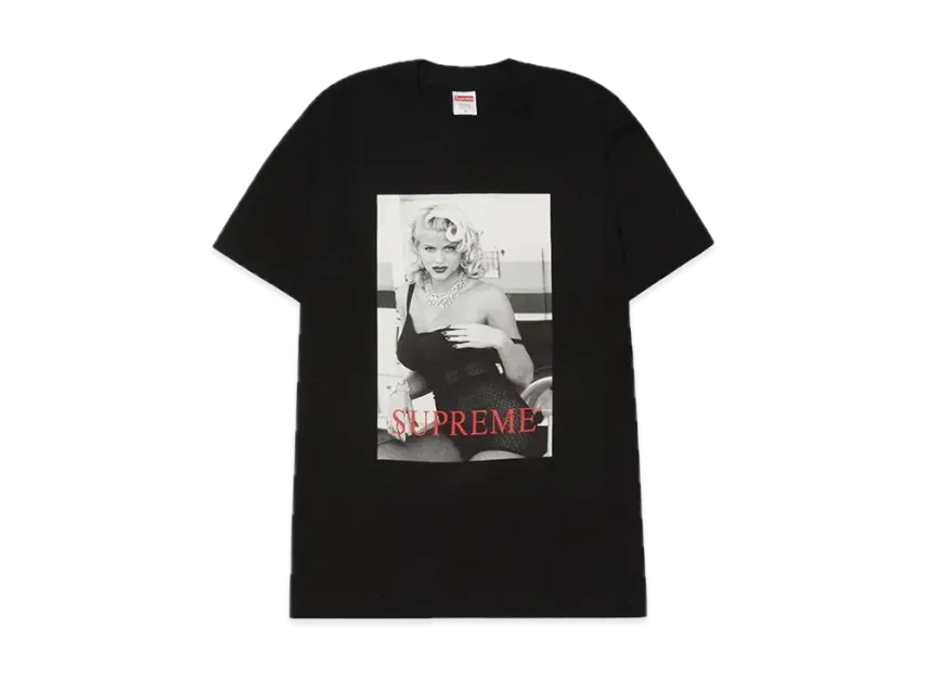 Supreme Anna Nicole Smith Tee Black