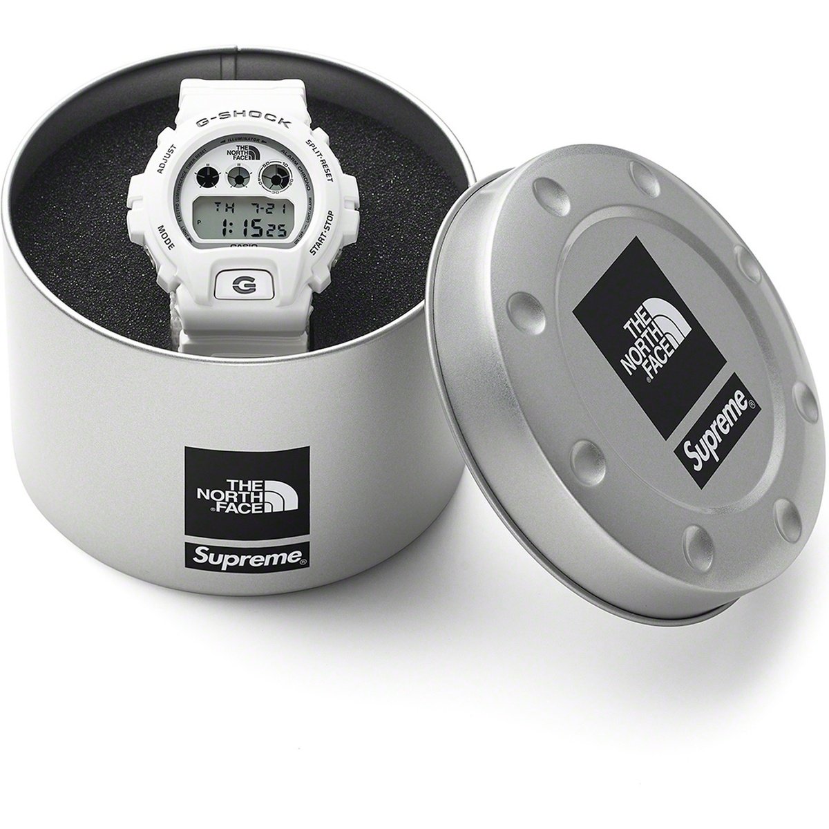 Supreme The North Face G-SHOCK Watch White