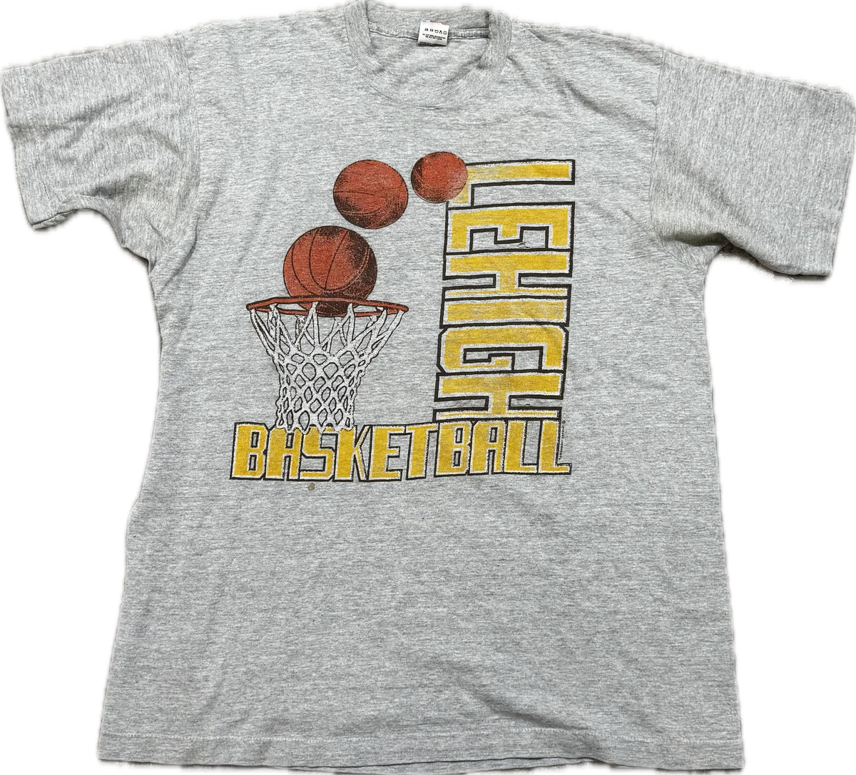 Vintage 90s Lehigh College Basketball Tee