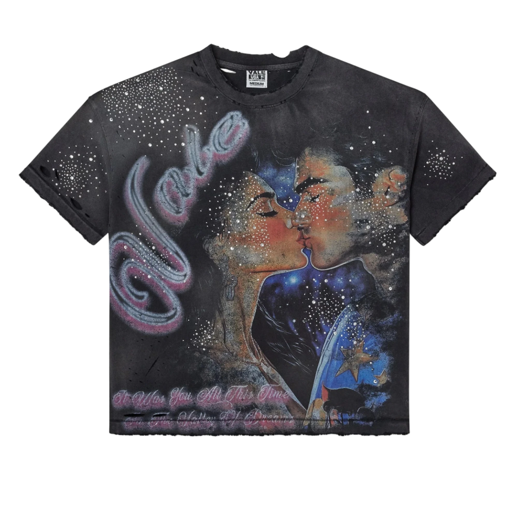 Vale Forever Fated Yours Bling Tee Black