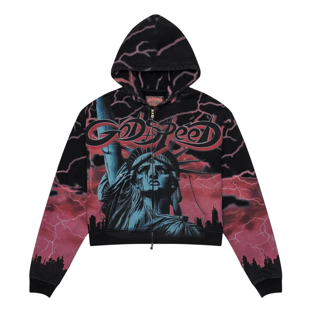 Godspeed Voltage Zip Hoodie Red