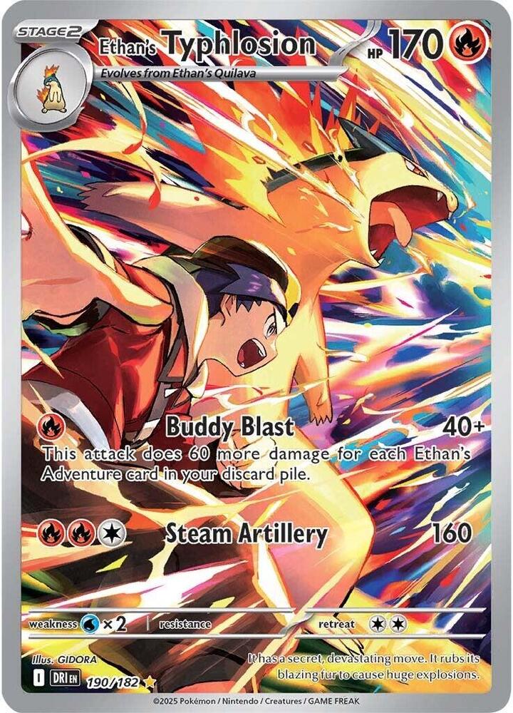 Ethans Typhlosion - 190/182 - SV10: Destined Rivals (DRI)