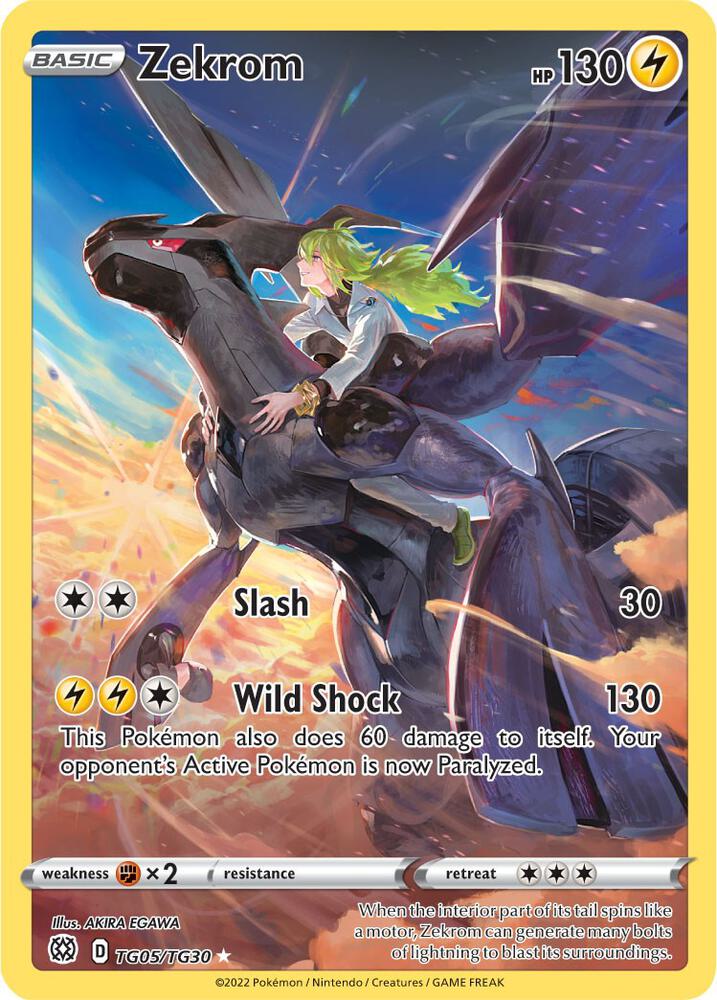 Zekrom - TG05/TG30 - SWSH09: Brilliant Stars Trainer Gallery (SWSH09:TG)