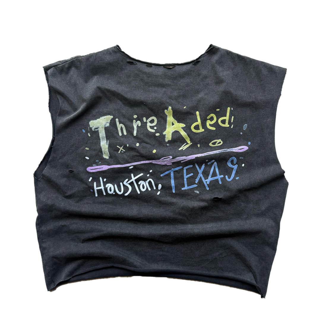 Threaded Vision Alien Cut Off Tee