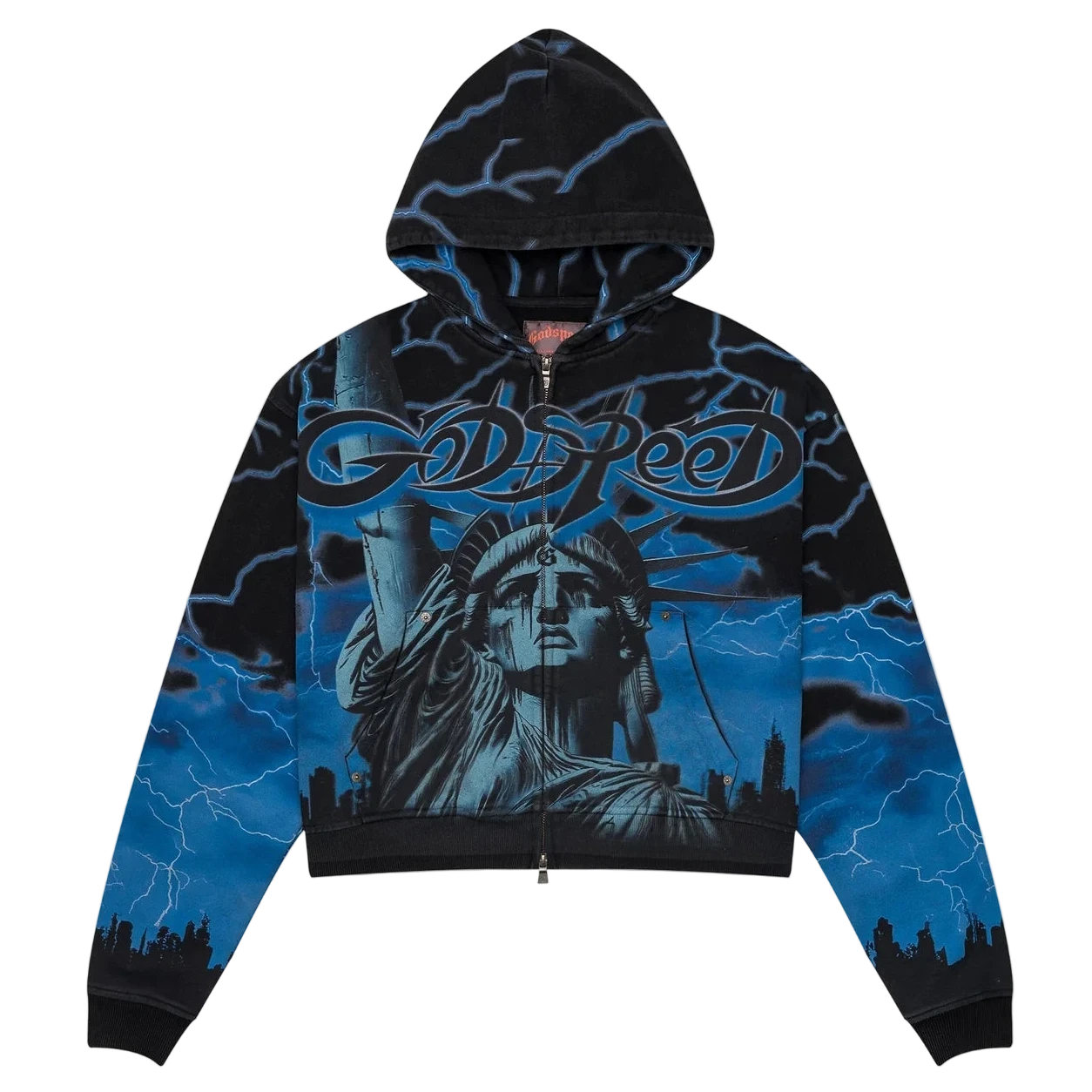 Godspeed Voltage Zip Hoodie Blue