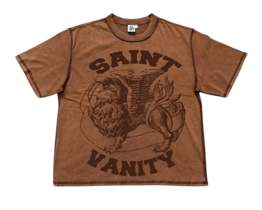 Saint Vanity Tee Brown
