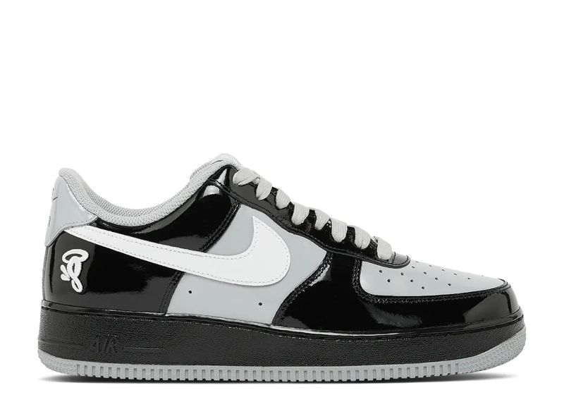Central Cee X Air Force 1 Low Black White Smoke Grey