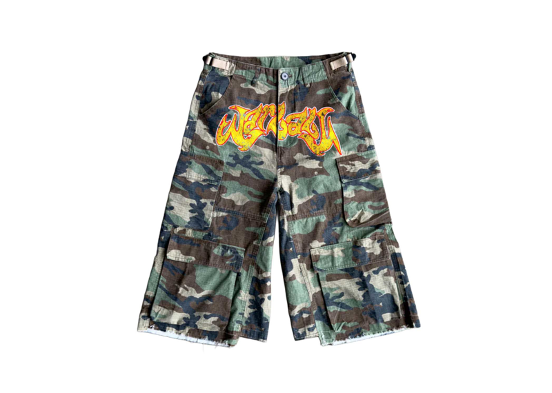 Bravest Studios War Baby Camo Cargo Shorts