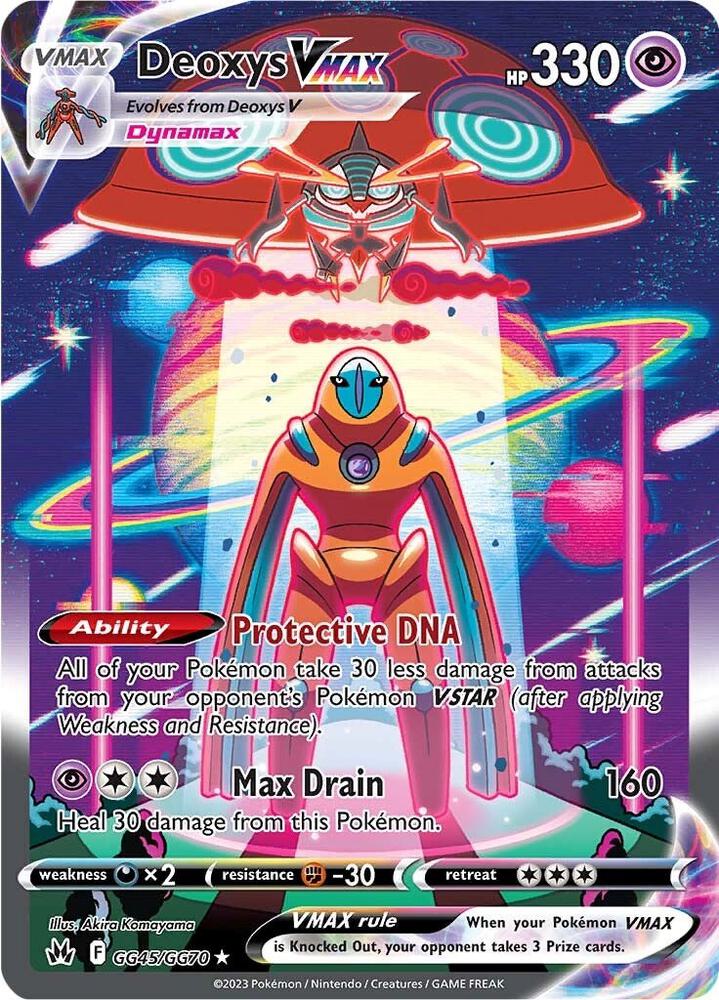 Deoxys VMAX - SWSH: Crown Zenith: Galarian Gallery (CRZ:GG)