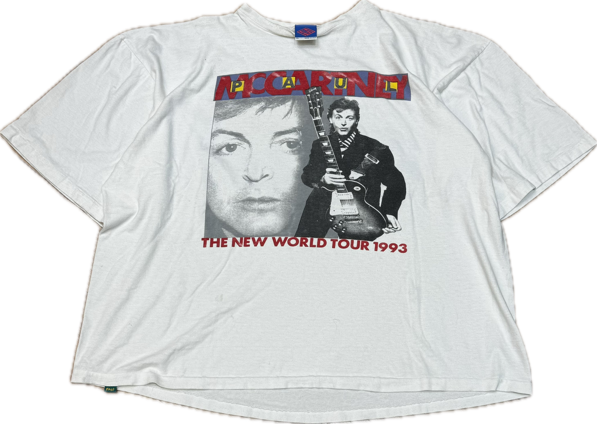 Vintage Paul McCartney "The New World 93 Tour" Tee