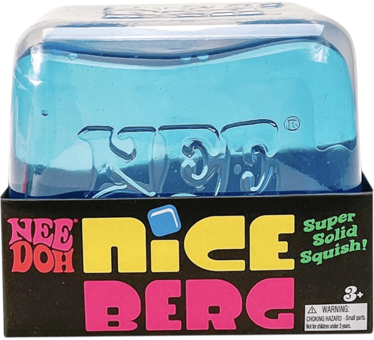 NeeDoh Nice Berg Squishy Fidget Toy Blue
