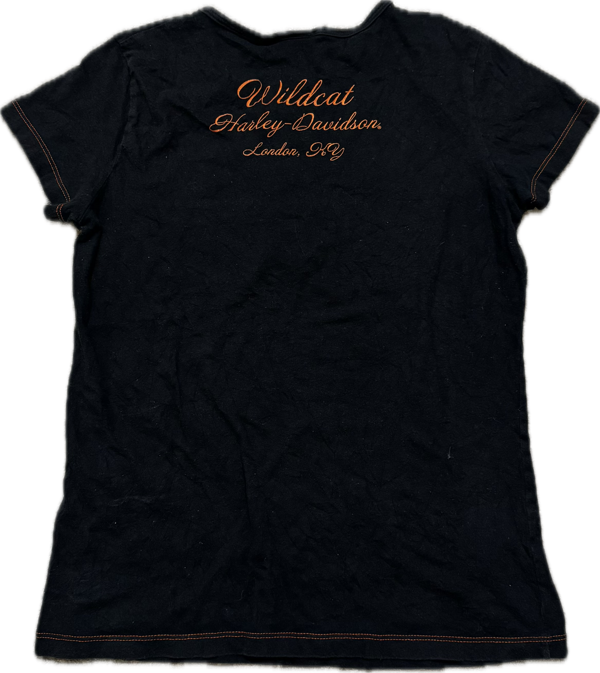 Y2K Harley Davidson Baby Tee