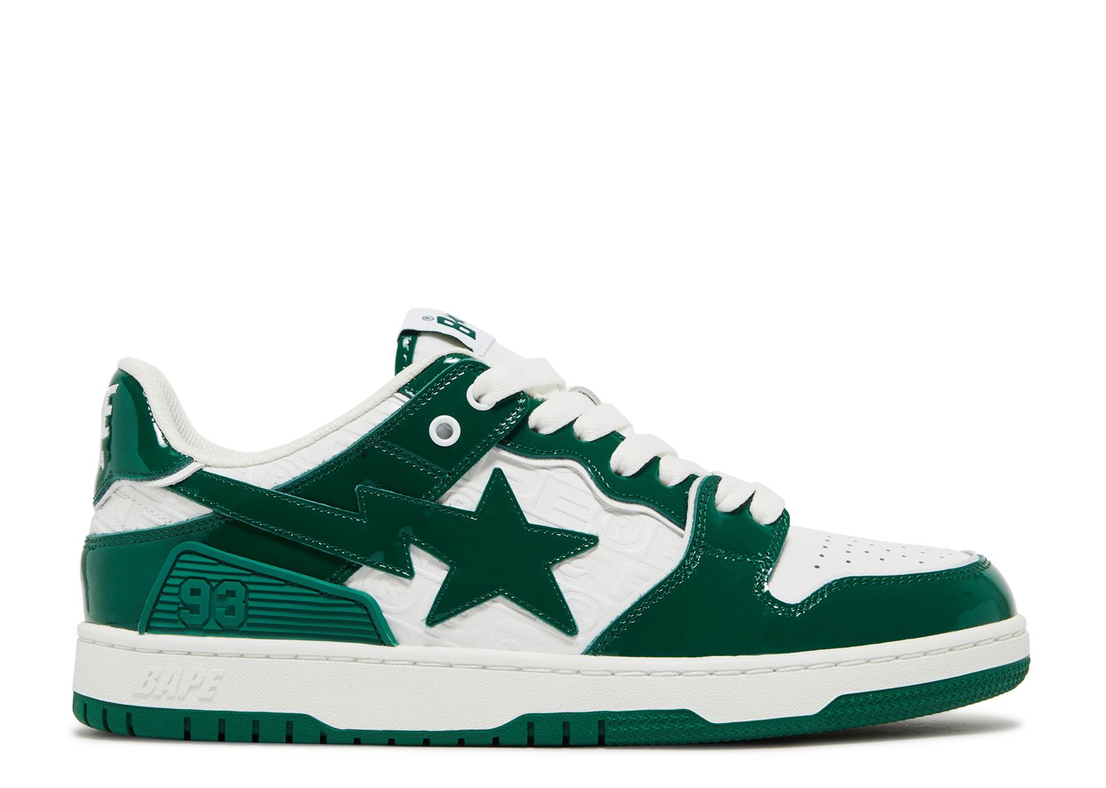 Bape Sta Sk8 #5 Luxury Sport Monogram - Green