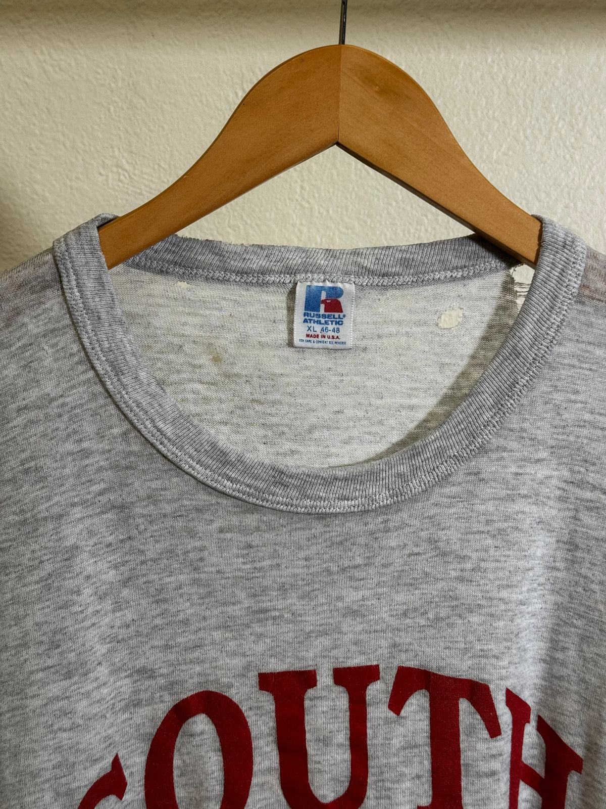 Vintage 80s South Football Tee