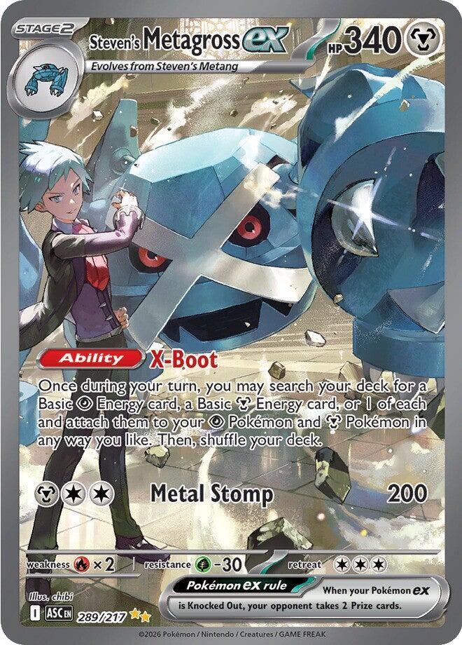 Steven's Metagross ex 289/217 - ME: Ascended Heroes (ASC)