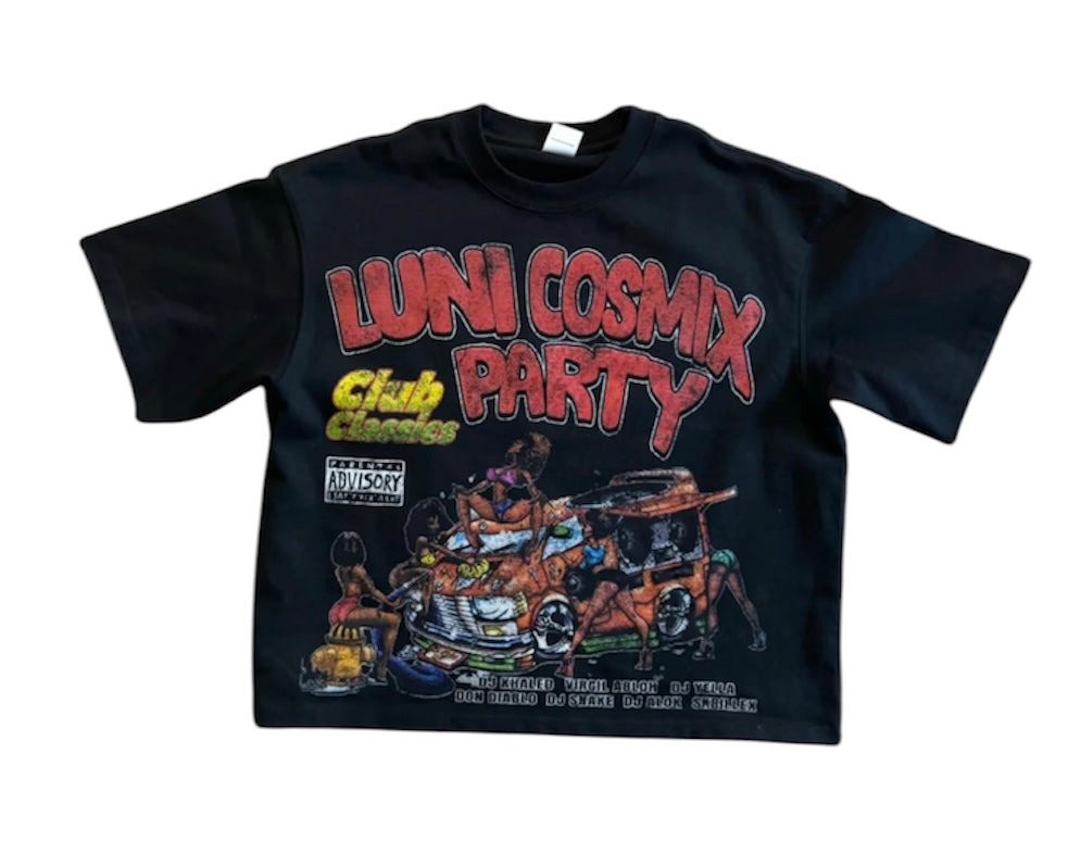 Lunatic Luni Tee Black