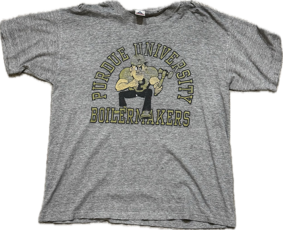 Vintage Purdue University BoilerMaker Tee