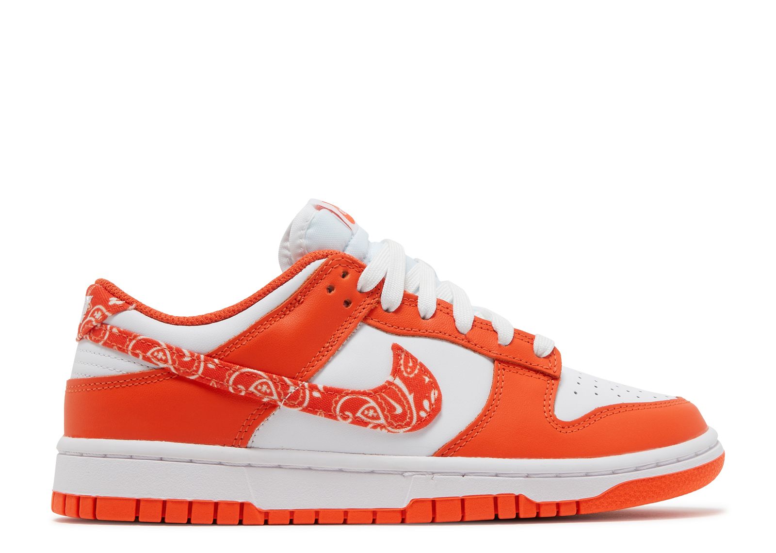 Womens Dunk Low Orange Paisley