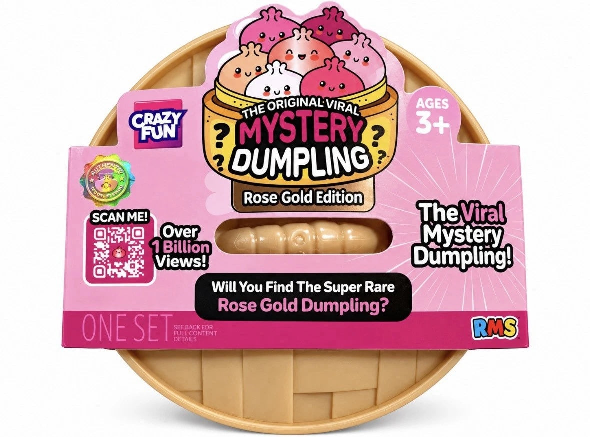Squishy Bun The Original Mystery Dumpling Rose Gold Edition Blind Box