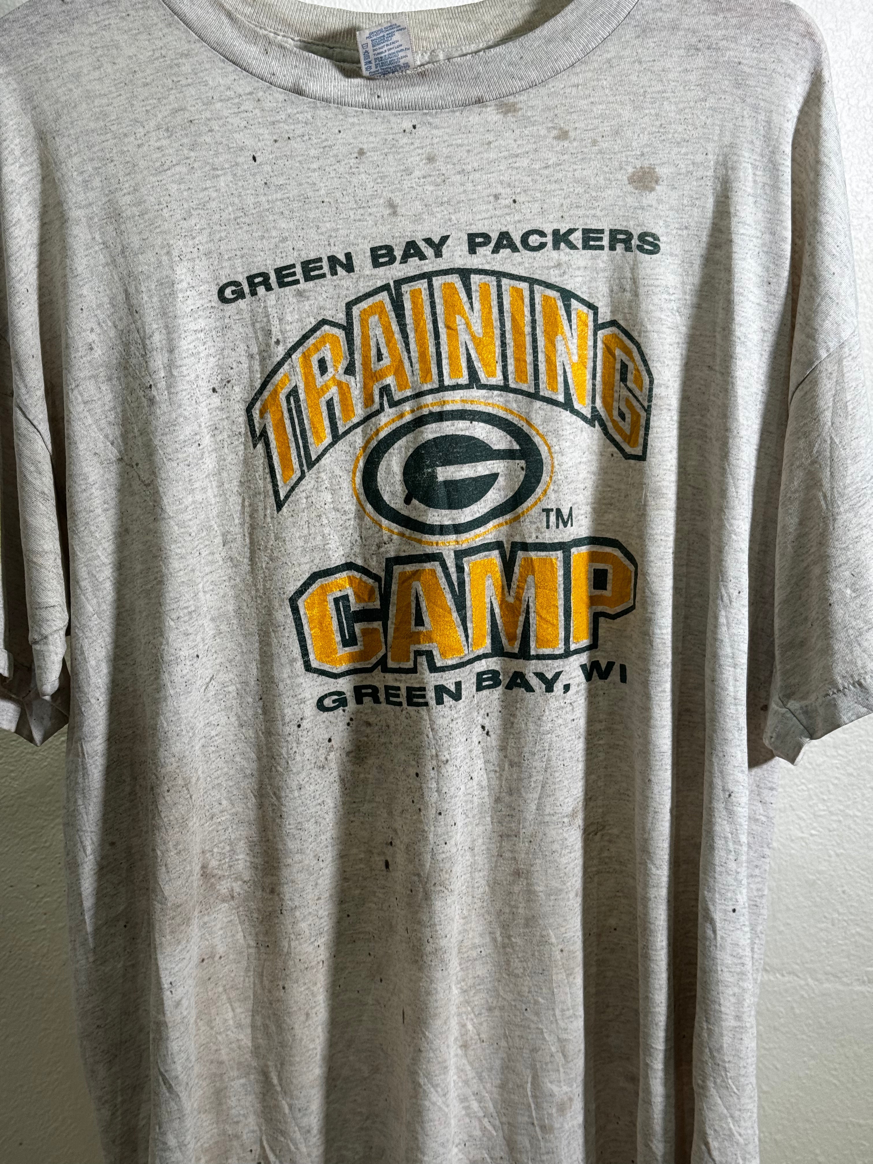 Vintage 90s Green Bay Packer Training Camp Tee