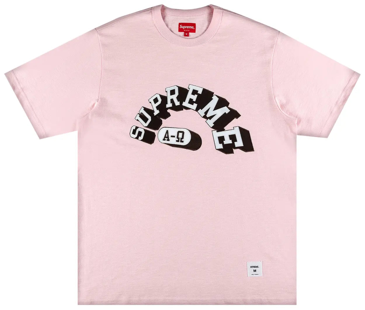 Supreme Alpha Omega Short-Sleeve Top Dusty Pink