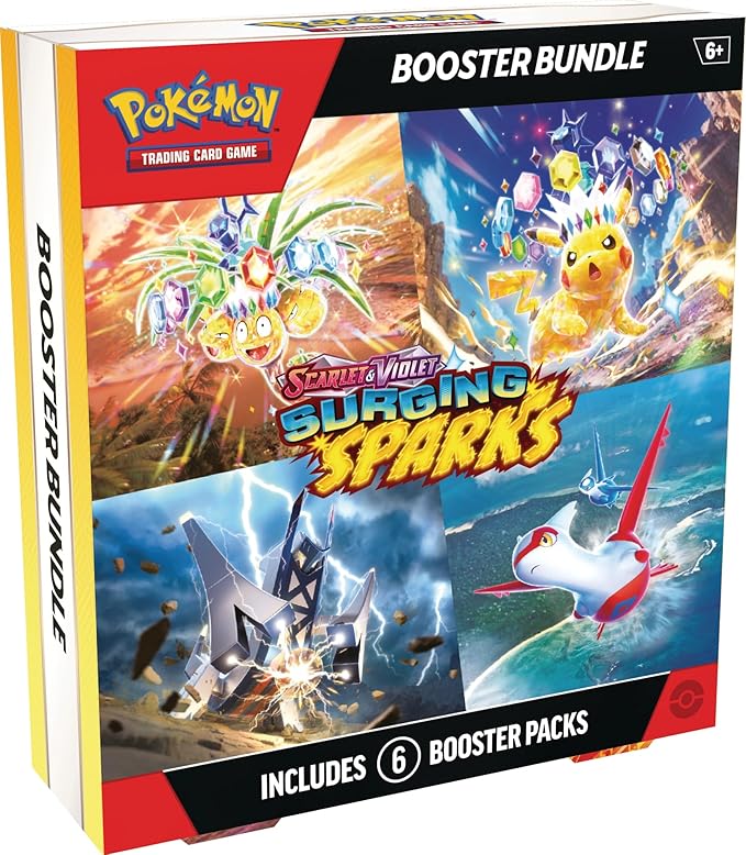 Pokemon TCG: Scarlet & Violet - Surging Sparks Booster Bundle (Retail)