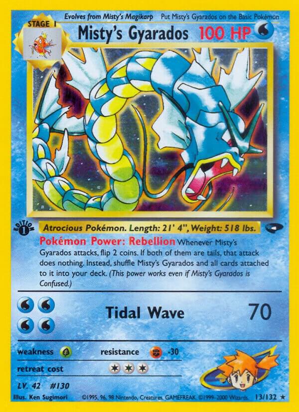 Misty's Gyarados - 013/132 - Gym Challenge (G2)