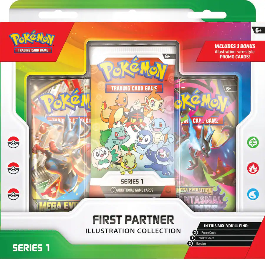 Pokémon - TCG: First Partner Illustration Collection - Series 1