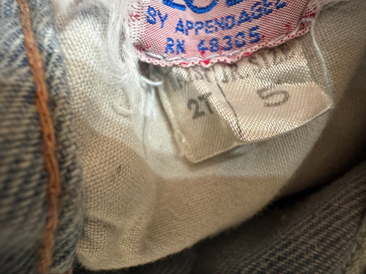 Vintage Patch Work Jean