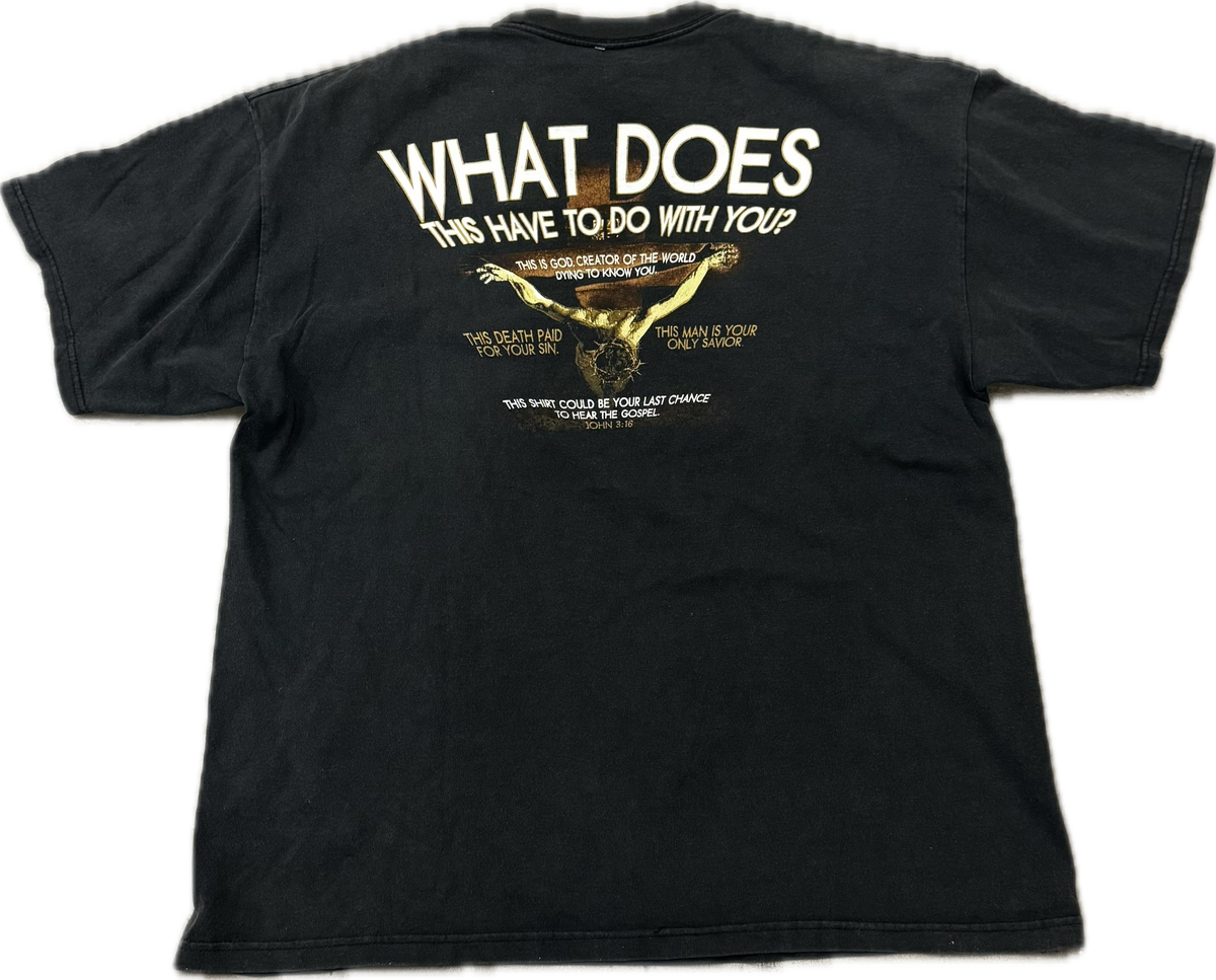 Vintage What Does Jesus Tee